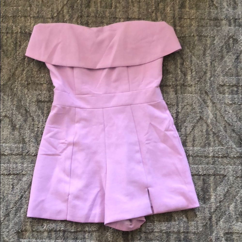 Purple romper brand new!!